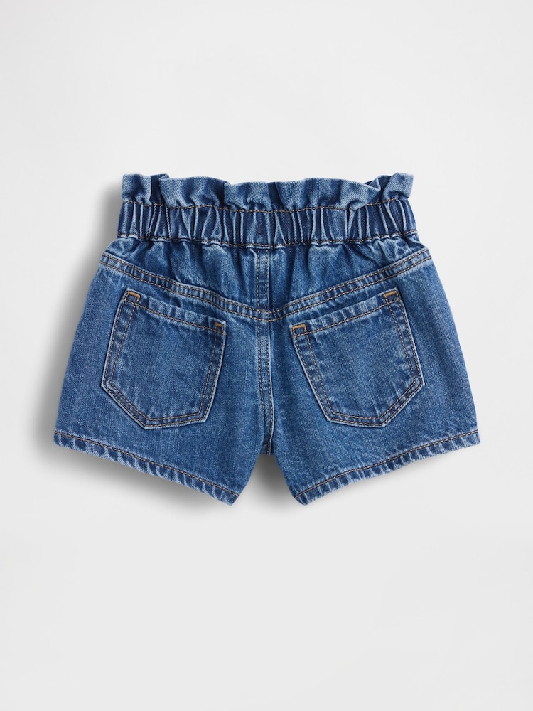 Gap Medium wash Minnie Mouse Disney Stride Denim Short (6mths-5yrs) - Image 2 of 2