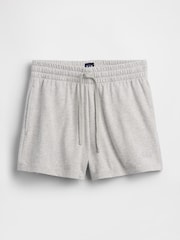 Gap Grey 3 inch French Terry Relaxed Logo Sweat Shorts - Image 5 of 6
