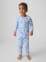 Set de pijamale Gap Winnie The Pooh din bumbac periat (6luni -5ani) - Imaginea 2 din 6