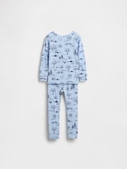 Set de pijamale Gap Winnie The Pooh din bumbac periat (6luni -5ani) - Imaginea 4 din 6