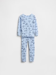 Set de pijamale Gap Winnie The Pooh din bumbac periat (6luni -5ani) - Imaginea 5 din 6