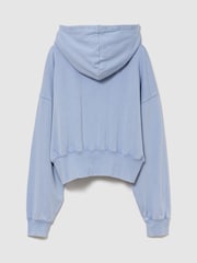 Lila - Gap French-Terry-Oversized- 1969 -Logo-Zip-Hoodie - Bild 5 von 5