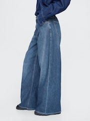 Gap Medium wash Mid Rise Extra Baggy Jeans - Image 3 of 4