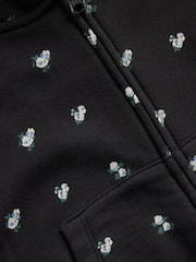 Gap Black VintageSoft Oversized Logo Zip Hoodie (4-13yrs) (4-13yrs) - Image 2 of 2