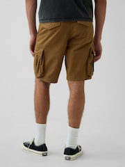 Gap Brown Relaxed Cargo Shorts - Image 3 of 5