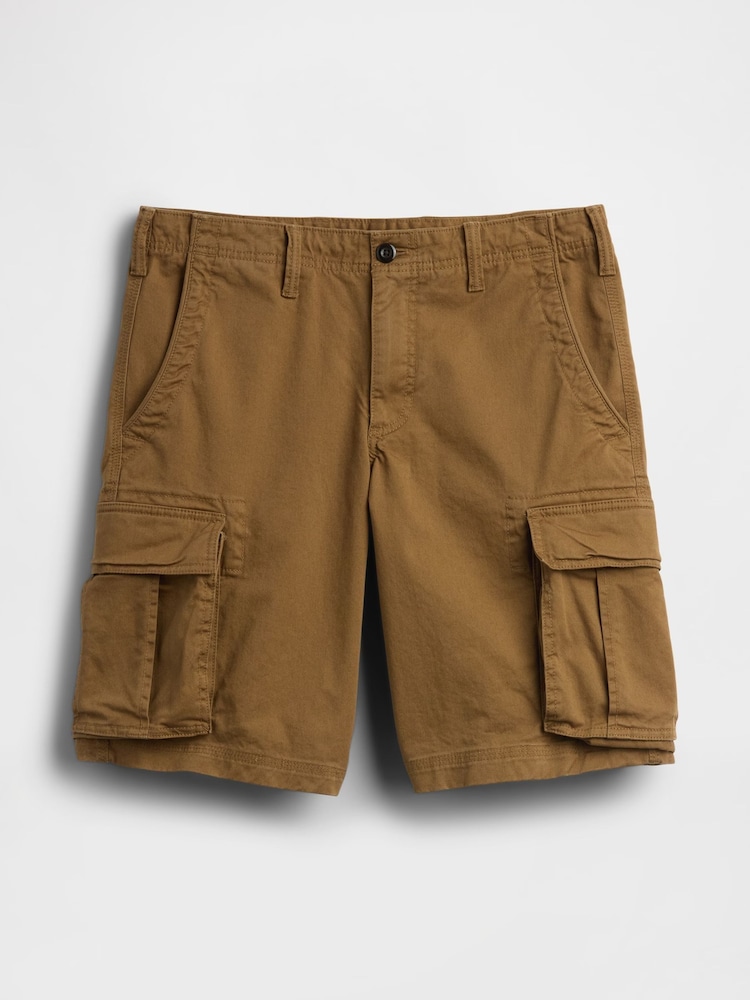 Gap Brown Relaxed Cargo Shorts - Image 5 of 5