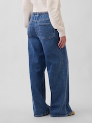 Gap Mid Rise Einfach anzuziehende Baggy-Jeans - Bild 2 von 4