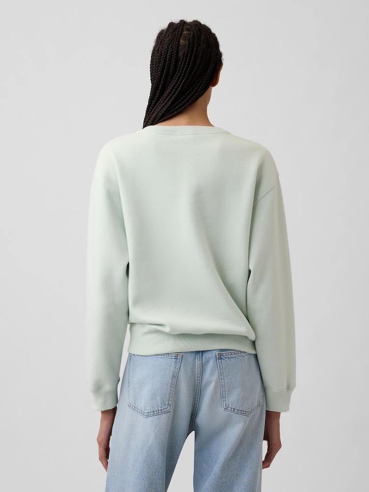 Gap Green Logo Sweatshirt - Image 2 of 5