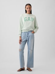Gap Green Logo Sweatshirt - Image 3 of 5