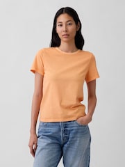 Gap Orange Vintage Soft T-Shirt - Image 1 of 4