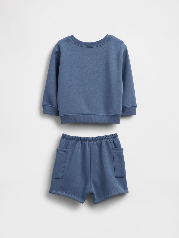 Gap Vintage Soft Pocket Outfit Set (0-24mths) - Imaginea 2 din 2