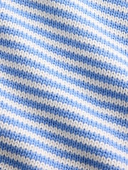 Gap Blue stripe Rolled Neck Jumper - Image 4 of 4