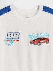 Tricou cu logo grafic Gap Hot Wheels (6luni-5ani) - Imaginea 3 din 3