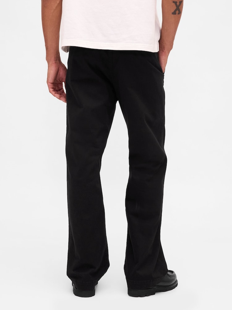 Gap Black Heavyweight Twill '90s Loose Chinos - Image 2 of 5