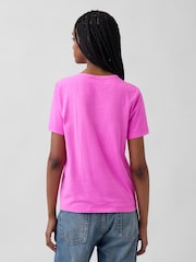 Gap Pink Vintage Soft T-Shirt - Image 2 of 3