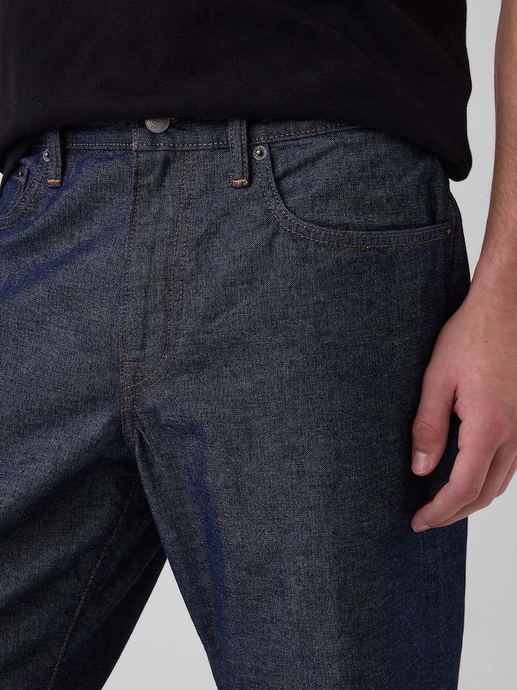 Gap Dark Indigo Relaxed Straight Jeans - Image 5 of 5 Gap Dark Indigo Relaxed Straight Jeans - Image 5 of 5