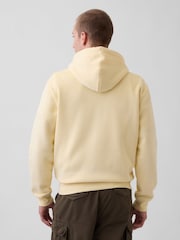 Gap Yellow Vintage Soft Arch Logo Zip Hoodie (2-mths) - Image 2 of 4