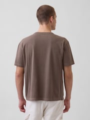 Gap Brown Original T-Shirt - Image 2 of 4