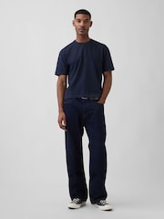 Gap Navy Heavyweight Boxy T-Shirt - Image 3 of 5