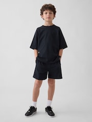 Schwarz - Gap Heavyweight Easy Shorts (4-13yrs) - Bild 3 von 5