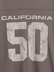 Gap Mesh Oversized Graphic Jersey T-Shirt (4-13yrs) - Bild 4 von 4