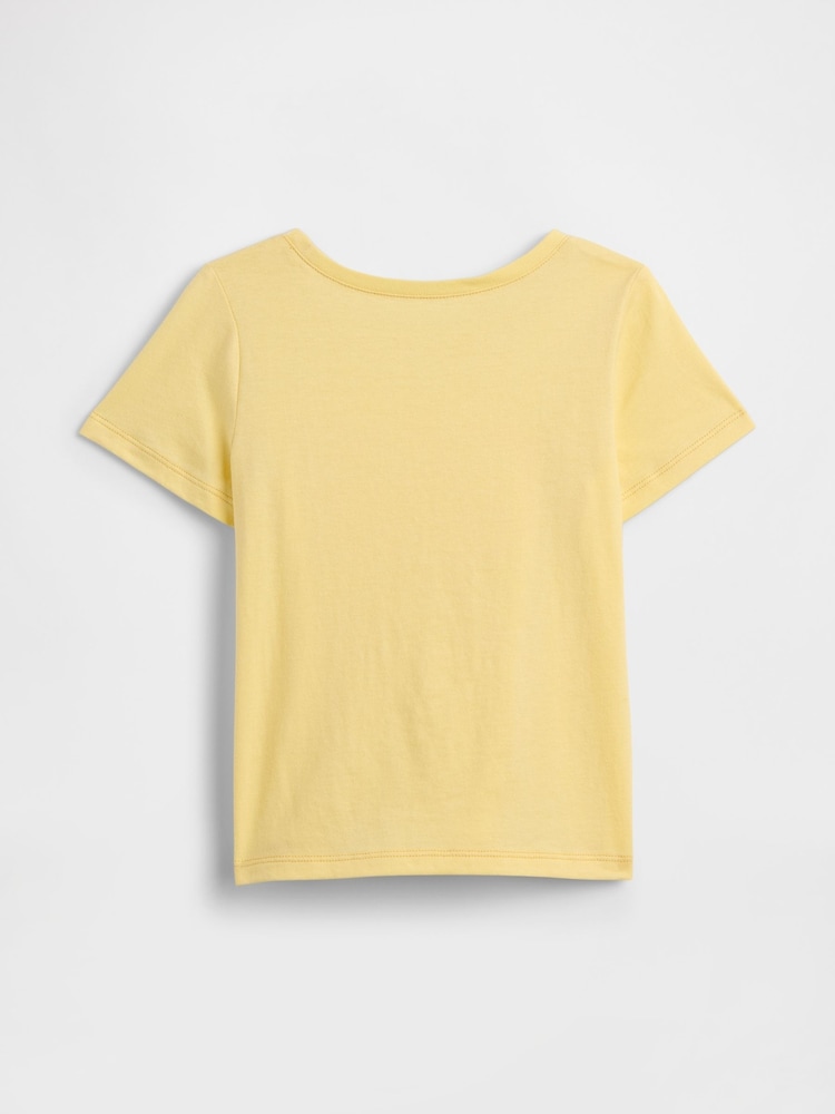 Gap Yellow Logo T-Shirt (6mths-5yrs) - Image 2 of 3 Gap Yellow Logo T-Shirt (6mths-5yrs) - Image 2 of 3