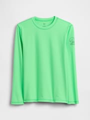 Gap Green Logo Rash Guard (4-13yrs) (4-13yrs) - Image 1 of 3