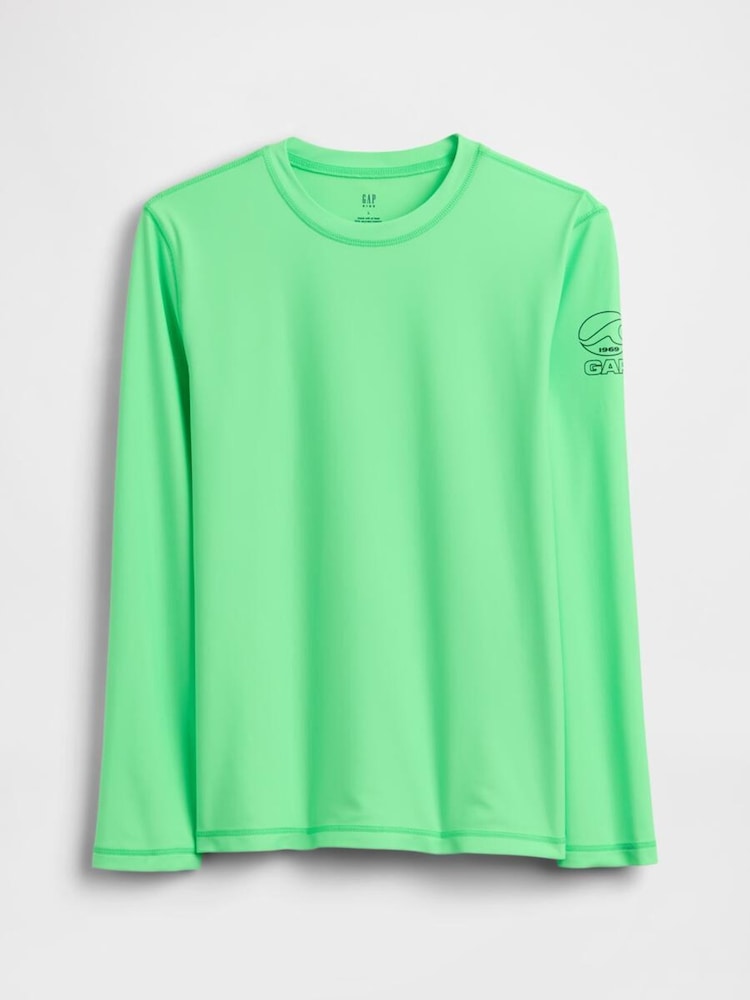 Gap Green Logo Rash Guard (4-13yrs) (4-13yrs) - Image 1 of 3