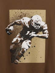 Gap Brown Graphic T-Shirt (4-13yrs) - Image 3 of 3
