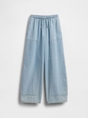Gap High Waisted Relaxed Easy Jeans (4-13yrs) - Imaginea 4 din 5