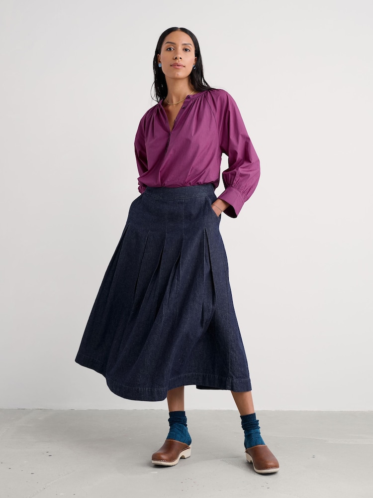 סגול - Seasalt Cornwall Moor Grass Shirt - תמונה 1 מתוך 5 סגול - Seasalt Cornwall Moor Grass Shirt - תמונה 1 מתוך 5