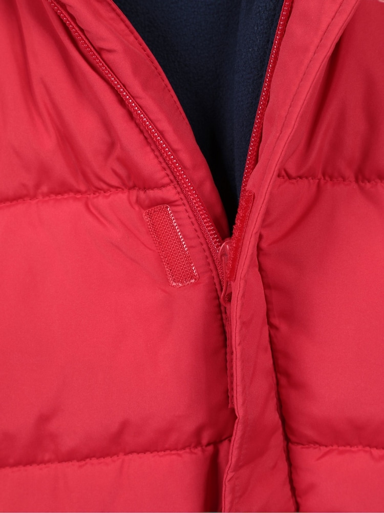 Mountain Warehouse Red Frosty Junior Padded Suit Coat - Image 8 of 8