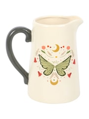 Something Different Cream Fairy Wing Ceramic Flower Jug - Image 2 of 4
