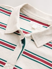 ধূসর Stripe - Rugby Long Sleeve Pyjamas - 11এর মধ্যে 10 ছবি