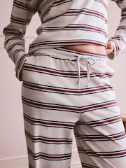 ধূসর Stripe - Rugby Long Sleeve Pyjamas - 11এর মধ্যে 6 ছবি