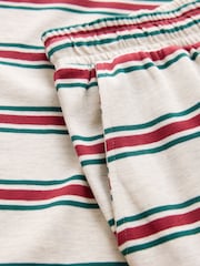 ধূসর Stripe - Rugby Long Sleeve Pyjamas - 11এর মধ্যে 9 ছবি