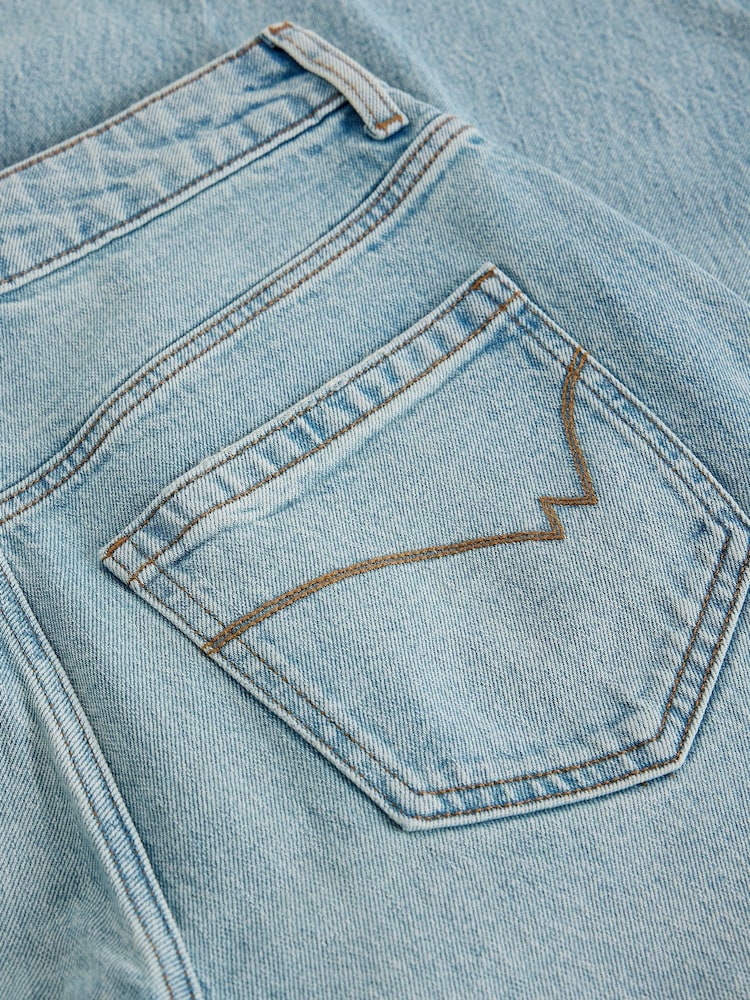 White Stuff Light Blue Aubrey Barrel Leg Jeans - Image 6 of 6 White Stuff Light Blue Aubrey Barrel Leg Jeans - Image 6 of 6
