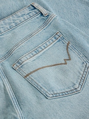 White Stuff Light Blue Aubrey Barrel Leg Jeans - Image 7 of 7