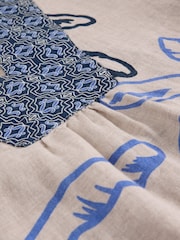 White Stuff Natural Ash Linen Dress - Image 2 of 2