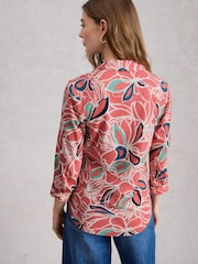 White Stuff Coral Annie Jersey Shirt - Image 3 of 6