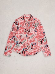 White Stuff Coral Annie Jersey Shirt - Image 5 of 6