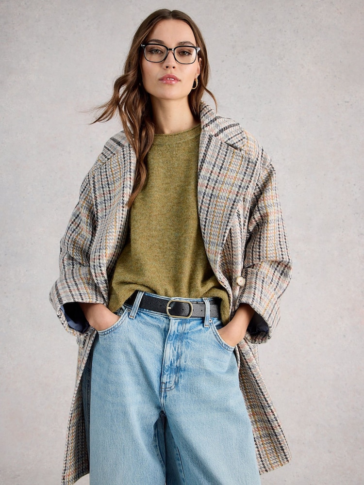 White Stuff Green Kate Knitted T-Shirt - Image 2 of 6 White Stuff Green Kate Knitted T-Shirt - Image 2 of 6