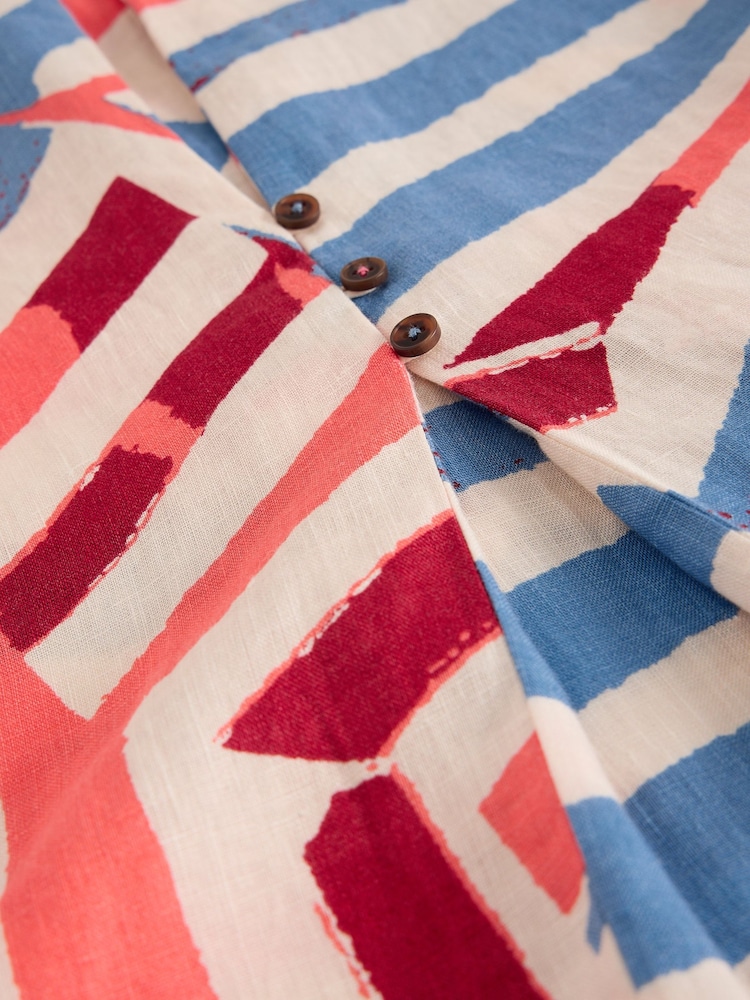 White Stuff White Bianca Linen Tunic - Image 2 of 2 White Stuff White Bianca Linen Tunic - Image 2 of 2