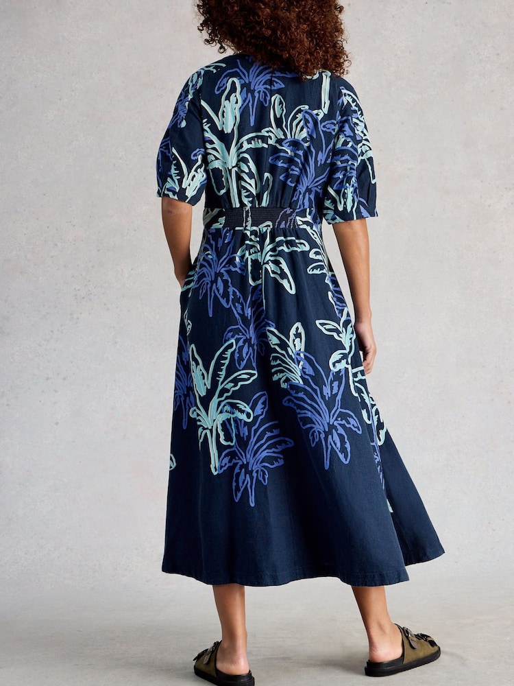 chinese dress ladies Linen dress KATE – RENATE ROSE main image 1