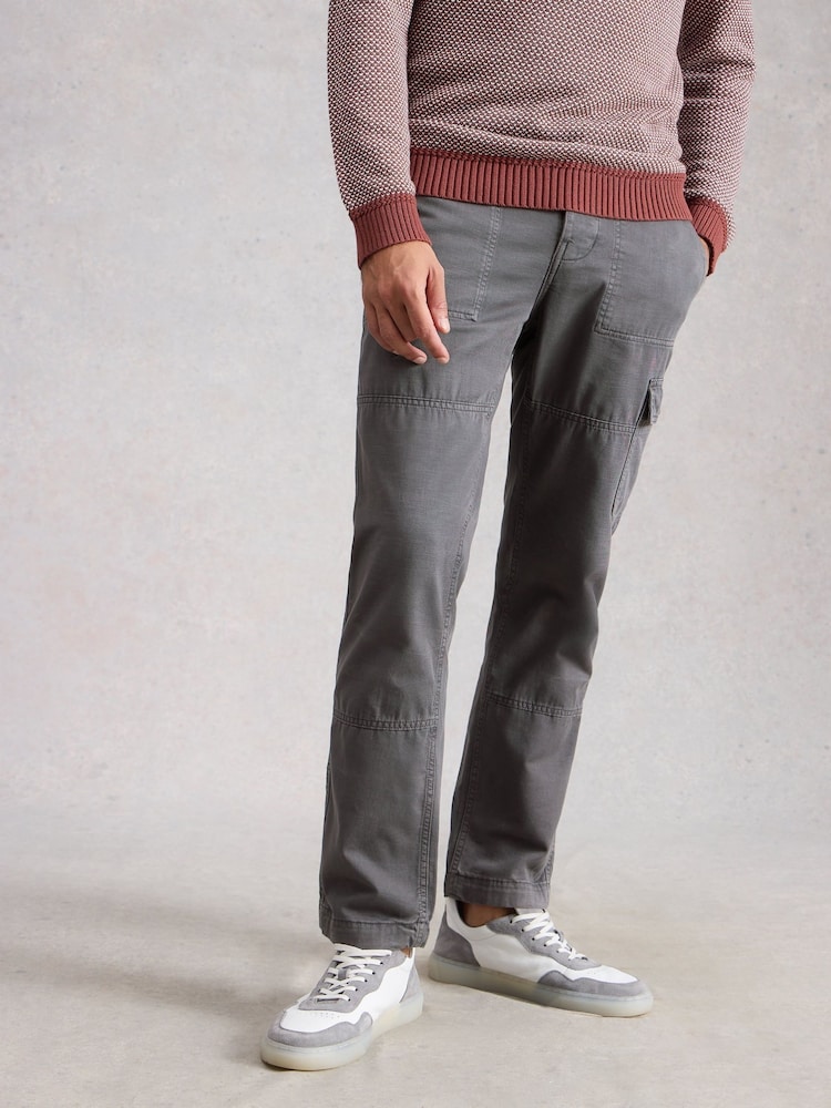 White Stuff Grey Kemble Cargo Trousers - Image 1 of 6 White Stuff Grey Kemble Cargo Trousers - Image 1 of 6