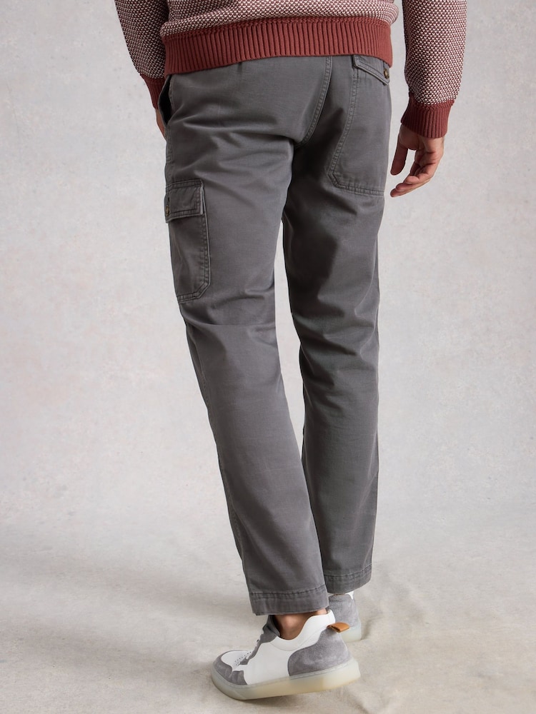 White Stuff Grey Kemble Cargo Trousers - Image 2 of 6 White Stuff Grey Kemble Cargo Trousers - Image 2 of 6