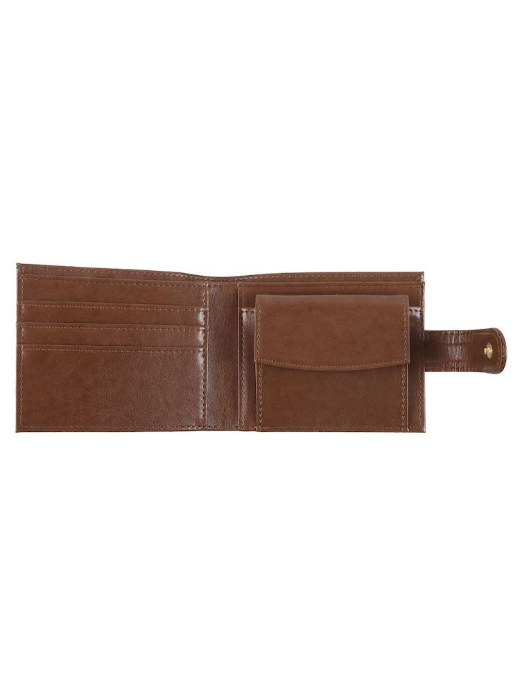 Something Different Brown Viking Compass Faux Leather Wallet - Image 4 of 4