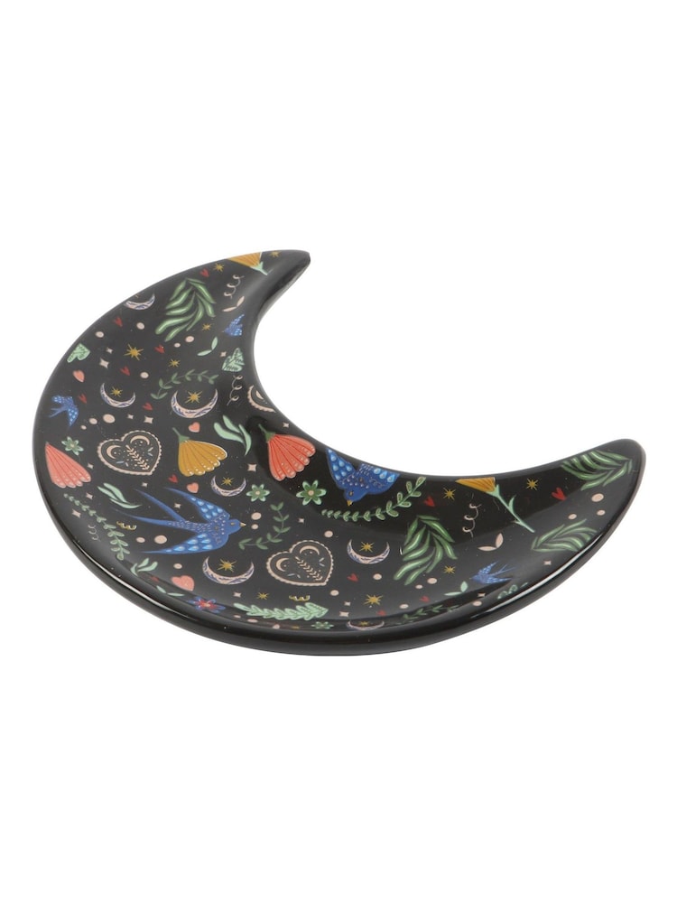 Something Different Mitternachtsblüte Halbmond Schmuckschale - Bild 3 von 3