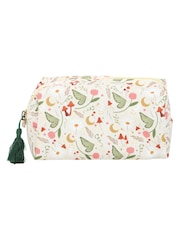 Something Different Taupe Fairy Folklore Print Makeup Bag - Image 2 of 4