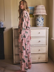 Pink Dogs Long Sleeve Pyjamas - Image 4 of 8